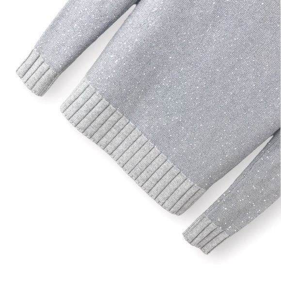 NEIMAN MARCUS Turtleneck Sequin Sweater Cashmere Collection Size XS - Picture 9 of 12